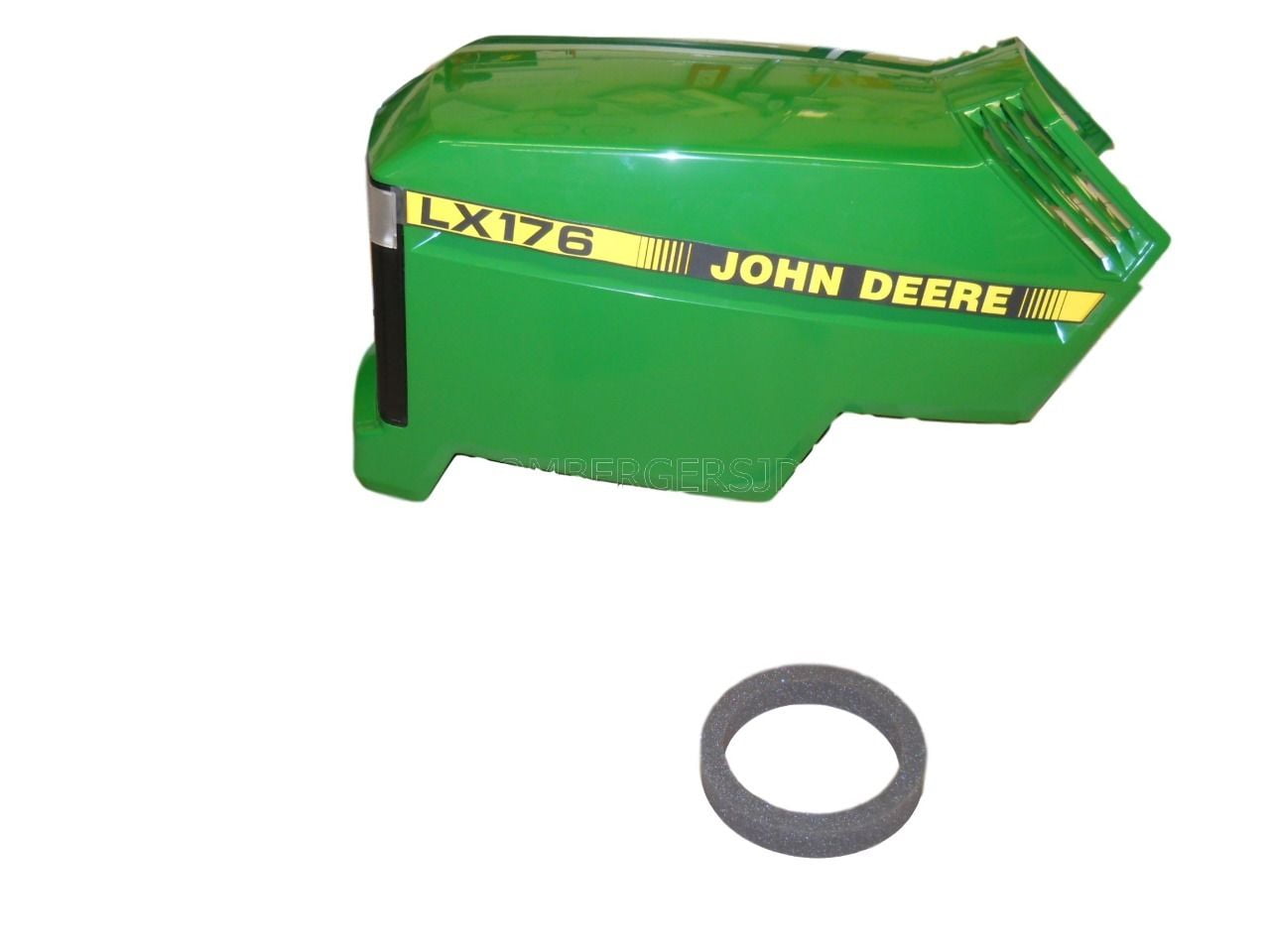 John Deere LX176 hood decal set for LX176 tractor  M116036 M116037 