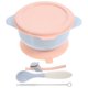 thumbnail image 1 of 1 juego de tazón para bebé con tapa y ventosa, tazón de alimentación automático para bebés, tazón de comida para niños pequeños con cuchara, 1 of 7