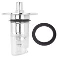 thumbnail image 3 of Anti Clogging Sink Drain Filter,Bathroom Sink Stopper with Sink Drain Plug Replacement Bathroom Sink Stopper Convenient Use, 3 of 8