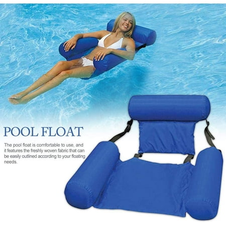 Floating Chair Inflatable Water Hammock Folding Pool Float Lounge Seat With Backrest Bed Drifter Beach For S Canada Floating Chair Inflatable Water, Pool Float Chairs Canada