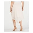 thumbnail image 2 of ALFANI $85 Womens New 0146 Pink Midi Casual Skirt 16W B+B, 2 of 2