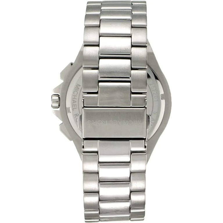 Michael Watches Lennox Steel Watch 24 Mens Silver, Kors Quartz MK8938 Strap, Stainless Model: with