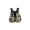 Army Green, variant on Multi Pocket Foldable Life Vest with Whistle and Zippered Pouches for Kayak Fishing Boat and Emergency Survival Beige 14"X2"X18"