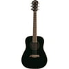 Oscar Schmidt 1/2 Size LEFT HD Student Acoustic Guitar, in Black, OGHSBLH