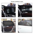 thumbnail image 4 of 2x Universal Car Sun Mesh Blind Rear Window Uv Protector Sun Shade, 4 of 5
