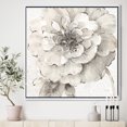 thumbnail image 3 of Indigold Grey Peonies I - Farmhouse Framed Canvas, 3 of 3