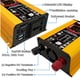 thumbnail image 4 of Inversor de onda sinusoidal modificada Alta frecuencia 6000W Potencia Watt Inversor de corriente DC Tomshoo  Amarillo/110 V, 4 of 6