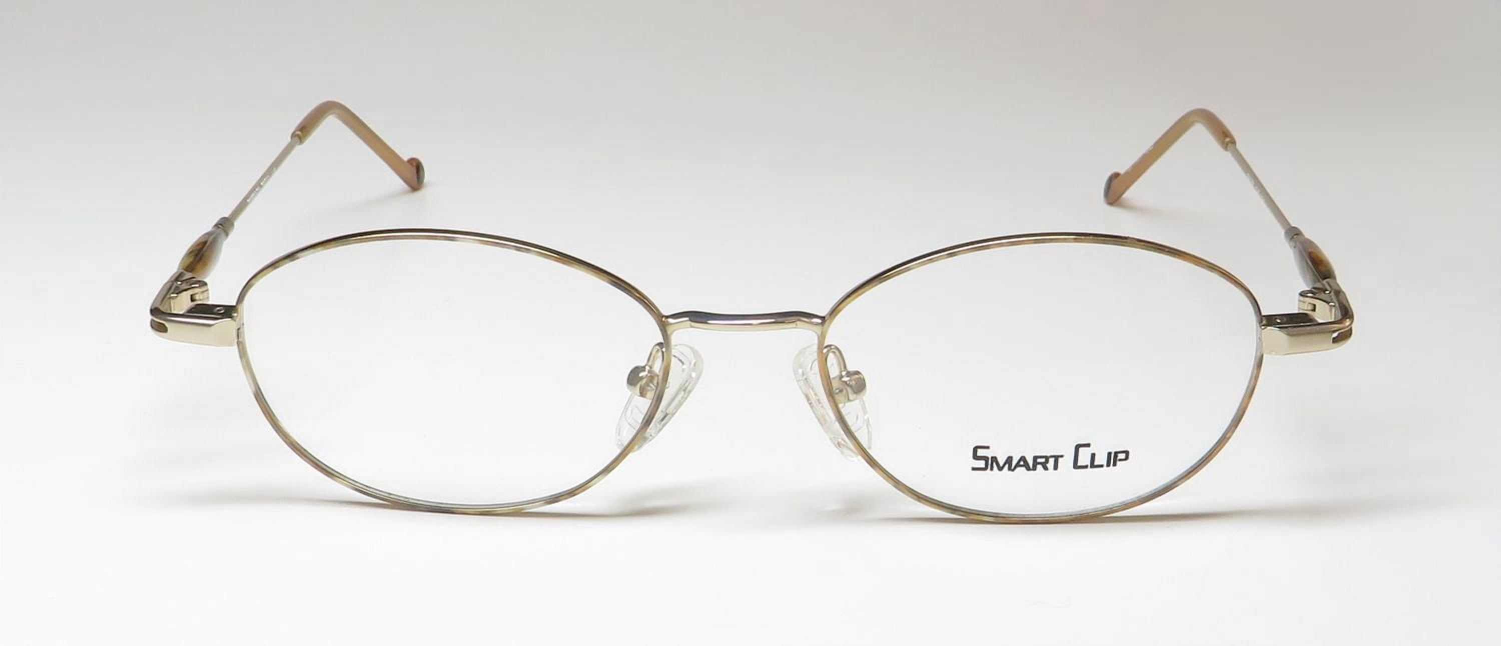 SMARTCLIP 234 EYEGLASS FRAME/GLASSES FULL-RIM WITH OPTIONAL SUNGLASS CLIP-ONS