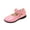 Pink, variant on Girls Shoes Christmas Gift Toddler Little Girls Mary Jane Pearl Pendant Buckle Ballerina Flat Fall Leather Shoes Save Big