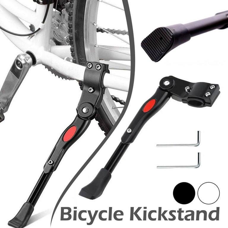Adjustable Bike Kickstand 2-hole Bicycle Parking Rack Mount Mtb