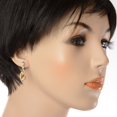 thumbnail image 2 of Sterling Silver and Baltic Honey Amber Earrings "Milena", 2 of 7