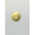 thumbnail image 3 of Brass Washers for Paper Fasteners, 1/2 Inch Slotted Brass Gold-Plated Round Metal Brads for Scrapbooking, Crafts, Making DIY, and More (100 Pack) by Officewerks, 3 of 7