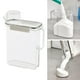 thumbnail image 5 of Dispensador de contenedores de detergente para ropa con tapas, con taza medidora, caja de almacenamiento de plástico líquido para baño, hotel, hogar,, 5 of 9