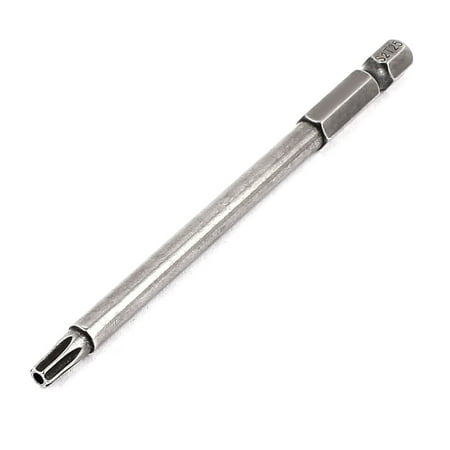 

100mm Length 1/4 Hex Shank T25 Magnetic Torx Security Screwdriver Bits