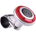 thumbnail image 3 of QUETO Universal Car Steering Wheel Knob with Compass, White, 3 of 6