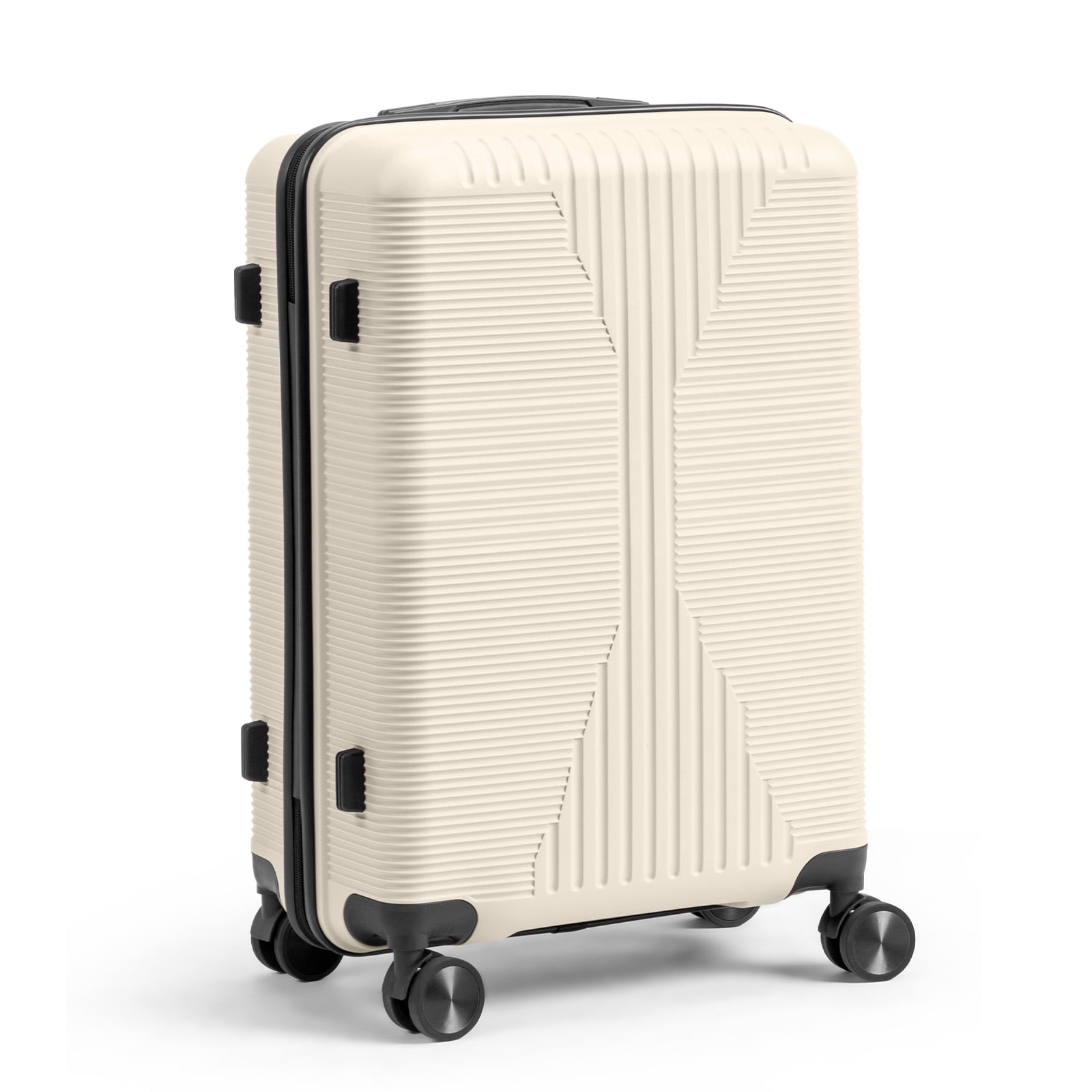 24 Inch Expandable Hard Shell Suitcase, 360 Silent Spinner Wheels Checked Luggage for 4-7 Days Business Family Travel