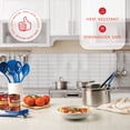 thumbnail image 4 of Juego de utensilios de cocina Kaluns de 24 piezas de nylon y acero inoxidable, 4 of 7