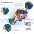 thumbnail image 3 of Juego de Bloques De Construcción Magnéticos Magni Blocs 104 Pz, 3 of 6
