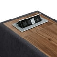 thumbnail image 3 of Contemporary Home Living 173" Madison Dark Gray 7-Piece Modular Sectional Sofa Chaise with USB, 3 of 7