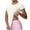 Beige, variant on Wenini Women's Crop Tops Lightweight Soft Round Neck Short Sleeve Basic Casual Workout Slim Fit Yoga T-Shirt Breathable Athletic Top, Gray M