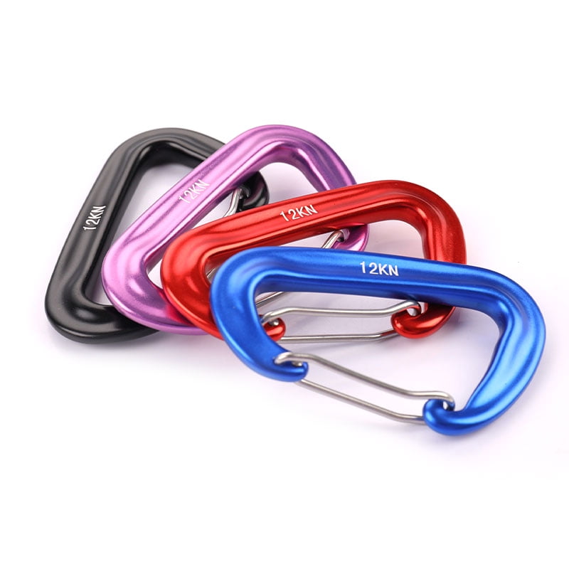 Details about   Climbing Carabiner Mountaineering Buckle Hook 12KN Safety Lock Outdoor ClimbiMB 