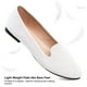 thumbnail image 5 of Zapatillas planas SAILING LU Ballet Flats para mujer, blancas, talla 7, 5 of 7