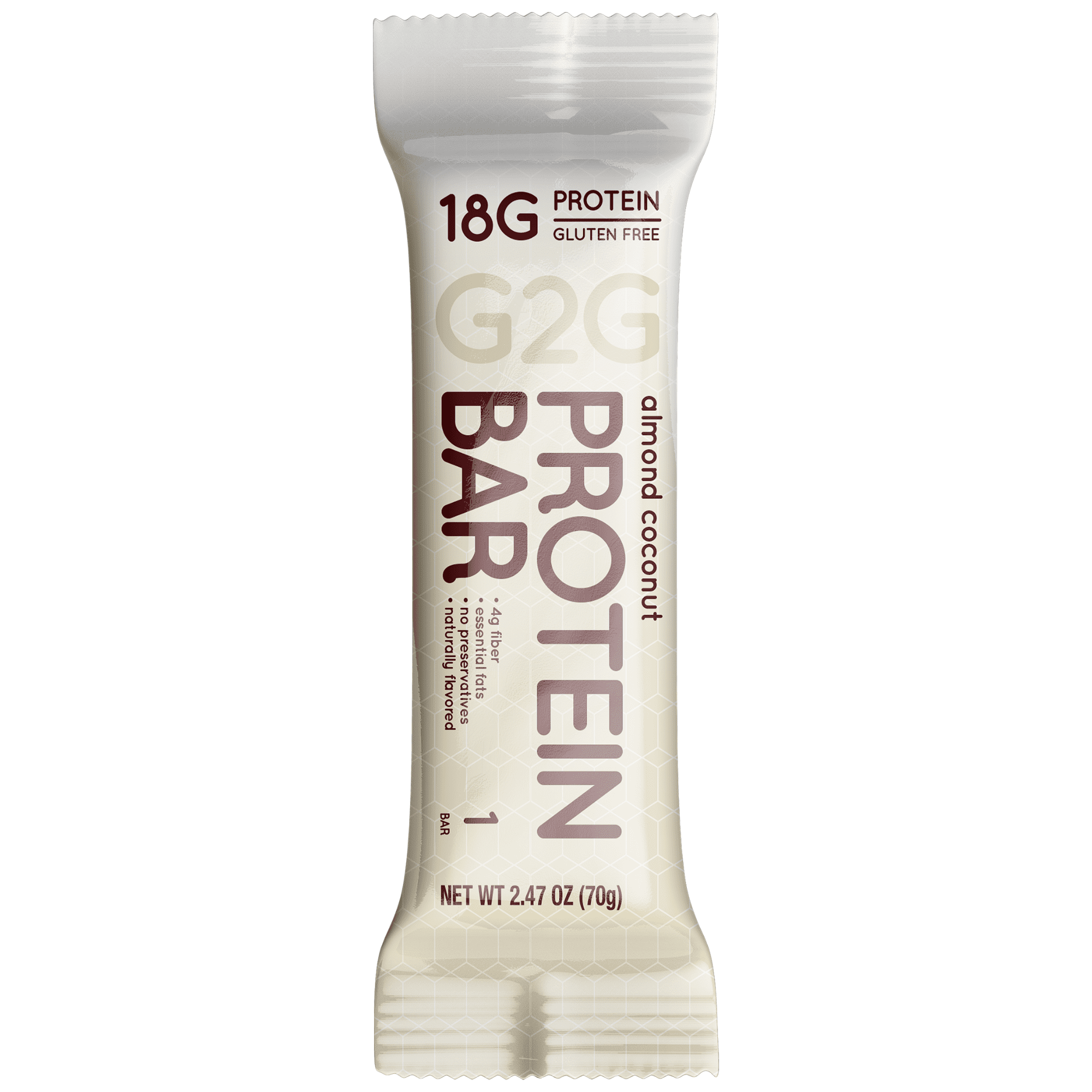 G2G Protein Bar, Almond Coconut, Healthy Snack, Delicious Meal