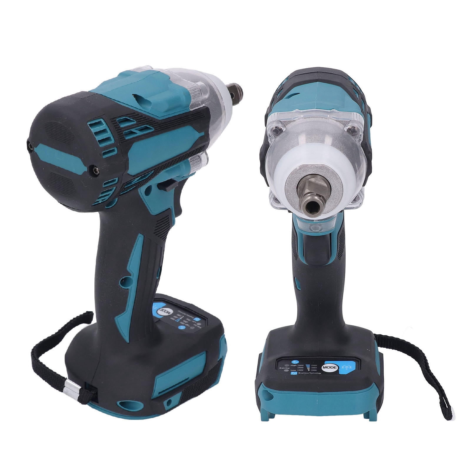 Yajisi 2‑in‑1 Brushless Impact Driver & Screwdriver – 350 N·m, Bidirectional Brake, Stepless Speed, LED Light, 2800 RPM