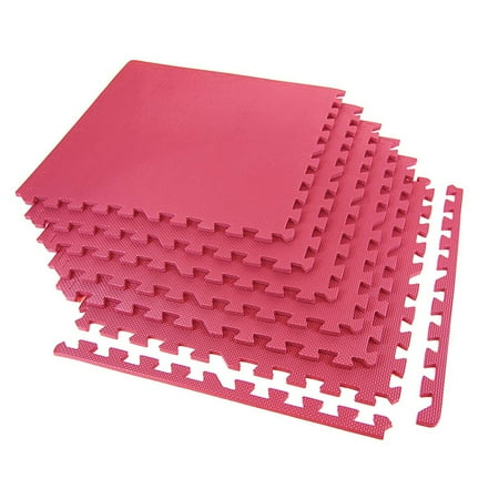 Flooringinc Eco Soft 2 X2 Eva Foam Tiles 6 Red Soft Flooring