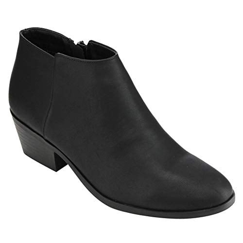 booties with zipper on side