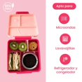 thumbnail image 4 of Lonchera niña y niño tipo incluye termo, bento box c 4 compartimentos modulables de gran capacidad, lunch box con sellado hermético , caja de almuerzo, 4 of 9