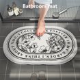 thumbnail image 3 of Ounissouiy Alfombrilla de baño antideslizante de poliéster con absorción de agua, alfombrilla para puerta, alfombrilla lavable para cocina, Suministros de limpieza para el hogar 50x80cm Tipo 2, 3 of 6
