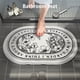 thumbnail image 4 of Ounissouiy Alfombrilla de baño antideslizante de poliéster con absorción de agua, alfombrilla para puerta, alfombrilla lavable para cocina, Suministros de limpieza para el hogar 50x80cm Tipo 4, 4 of 6