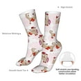 thumbnail image 4 of Salouo Dachshund Dog Puppy Pattern Fun Novelty Crew Socks,Casual Athletic Socks Neutral Socks, 4 of 7