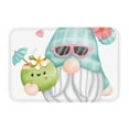 thumbnail image 7 of Cauagu Summer Gnome,Cute Gnome Print Front Door Mat for Indoor Entrance 16x24 Inche,Absorbent Doormat Washable Carpet for Bathroom/Garage/Kitchen/Entry/Back, 7 of 7