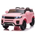 thumbnail image 1 of Topcobe Children' s 12V Electric Ride On Car with Parent Remote Control, 2 Seat, Pink, 1 of 4