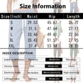 thumbnail image 3 of Women Capri Pants Casual Waffle Knit Workout Wide Leg Pajama Pull On Pants Capris Sweatpants Sports Petite Gaucho Pants Blue L, 3 of 5