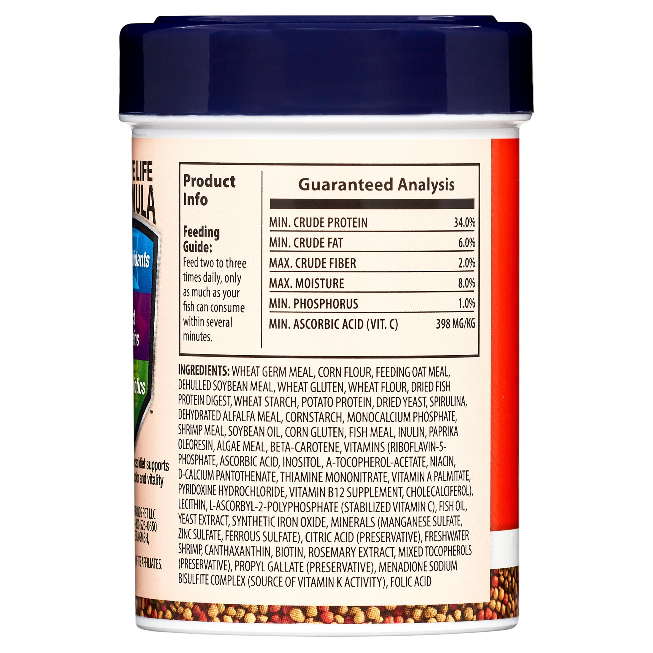 (3 pack) Tetra Goldfish Variety Floating Pellets Fish Food, 1.87 oz.