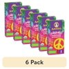 (6 pack) Annie's Organic Macaroni and Cheese, Peace Pasta and Parmesan, 6 oz