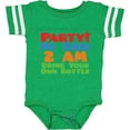 thumbnail image 3 of Inktastic Party at My Crib Boys or Girls Baby Bodysuit, 3 of 5