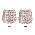 thumbnail image 5 of Lsque Floral Ditsy Printed Women's Running Shorts with Liner Pockets,Elastic Quick Dry Workout Athletic Gym Yoga Shorts,Womens High Waist Shorts-XX-Large, 5 of 9