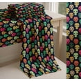 thumbnail image 6 of Soimoi Blue Cotton Voile Fabric Tribal Skull Print Fabric by Yard 42 Inch Wide, 6 of 7