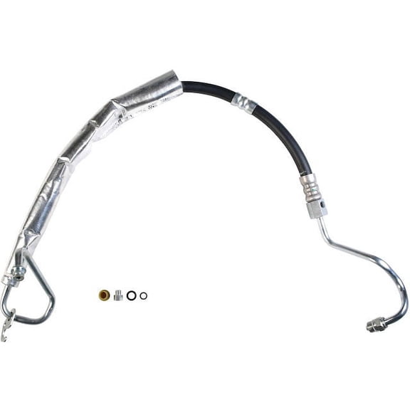 To Gear Power Steering Pressure Line Hose Assembly - Compatible with 2003 - 2005 Lincoln LS Base 3.0L V6 2004