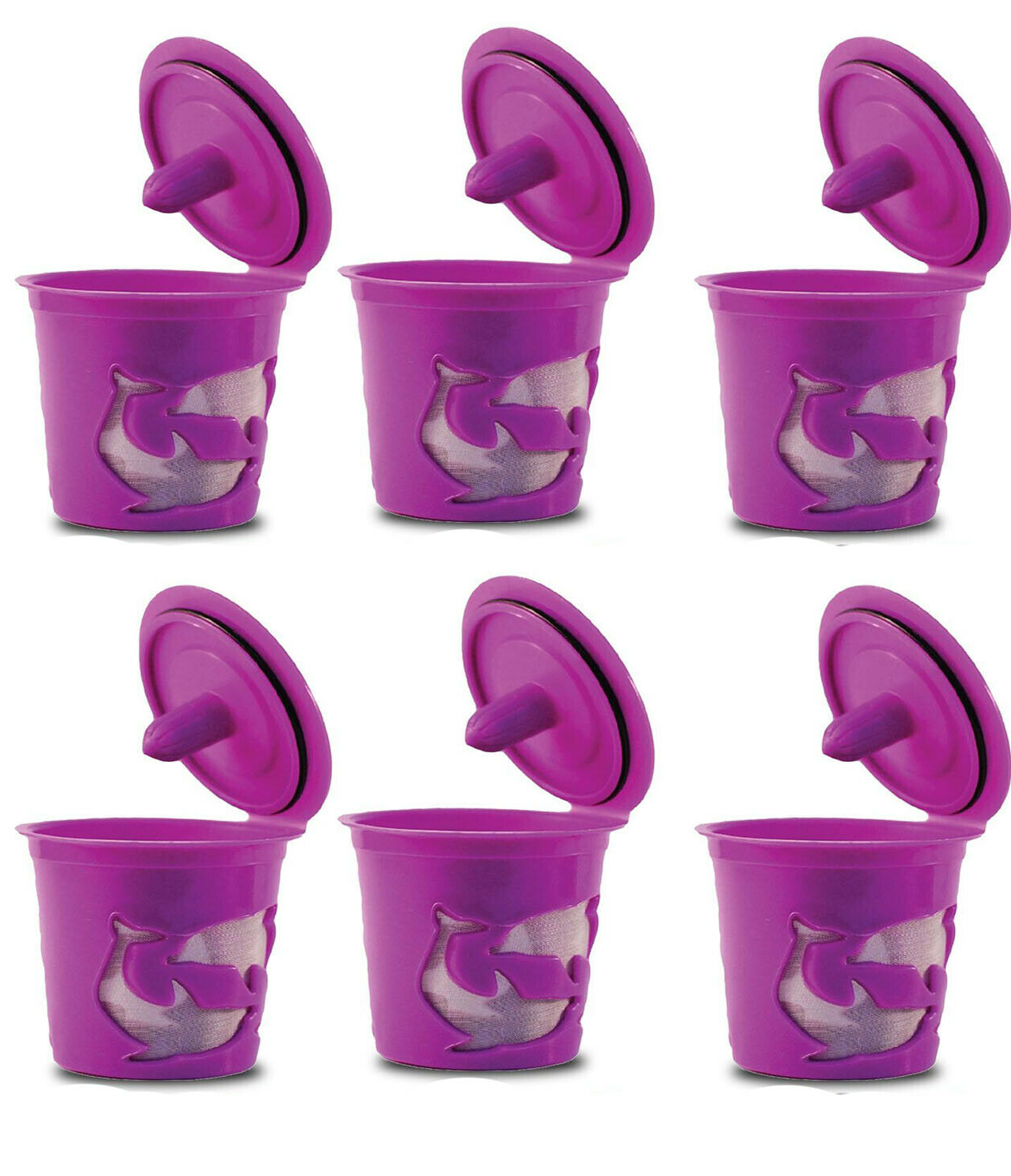 Refillable Reusable KCups Filter Pod for Keurig 2.0 Coffee Makers