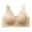 Beige, variant on Full Figure Bras Women Padded Bra Feature V-Neck Nursing Bra Style W-1296 Black XL