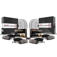 thumbnail image 2 of Power Stop Brake Kit CRK5443 Z23 Evolution Sport Geomet; Carbon Fiber Ceramic Pads; 360 Millimeter Vented Front/350 Millimeter Vented Rear Coated Rotor, 2 of 5