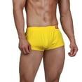 thumbnail image 2 of Men's Underwear Boxer Trunk Low Rise Sexy Fashion Short Comfortable Sport Underpants Yellow XL, 2 of 5