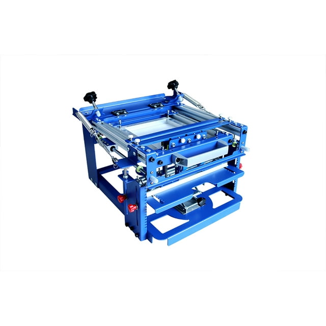 INTBUYING Cylinder Screen Printing Machine Cylindrical Silk Screen Printing Press for Mugs Pen Cup Bottle 3.15 Inches Diameter
