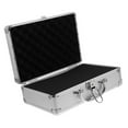 thumbnail image 1 of LNGOOR Mallette en Alliage d'Aluminium Étui de Rangement Rigide Insert en Éponge Mallette pour Rangement d'Instruments, 1 of 6