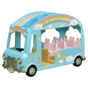 Calico Critters Sunshine Nursery Bus Toy Vehicle for Dolls